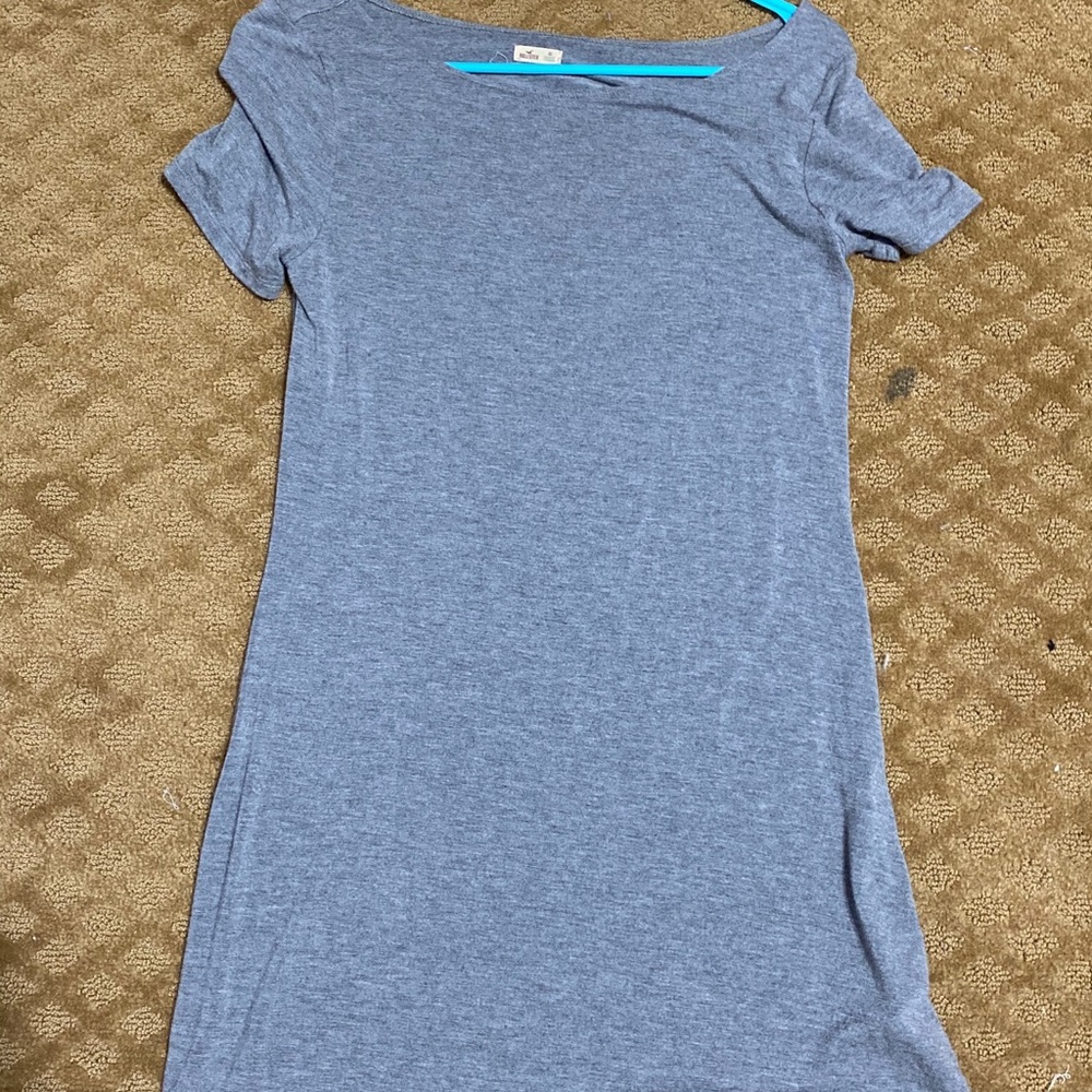 Grey T-Shirt Dress
